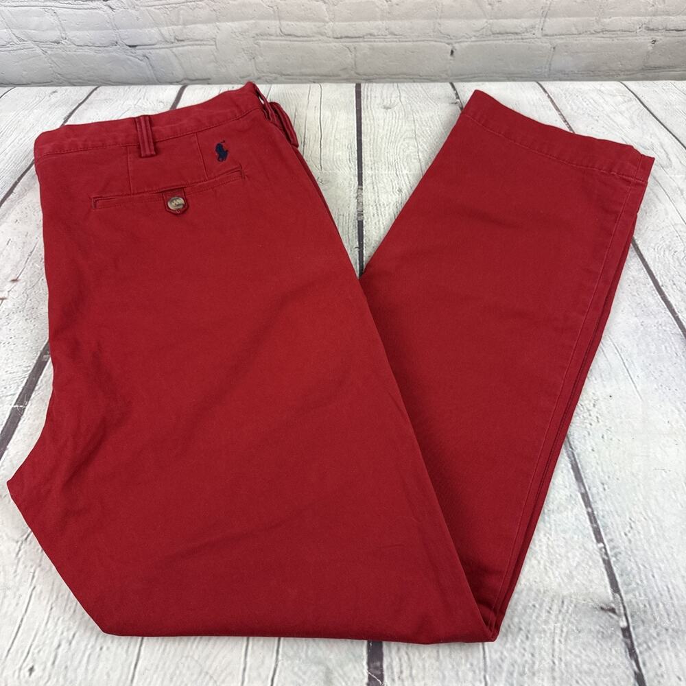 Polo by Ralph Lauren Men’s Red Chino Pants